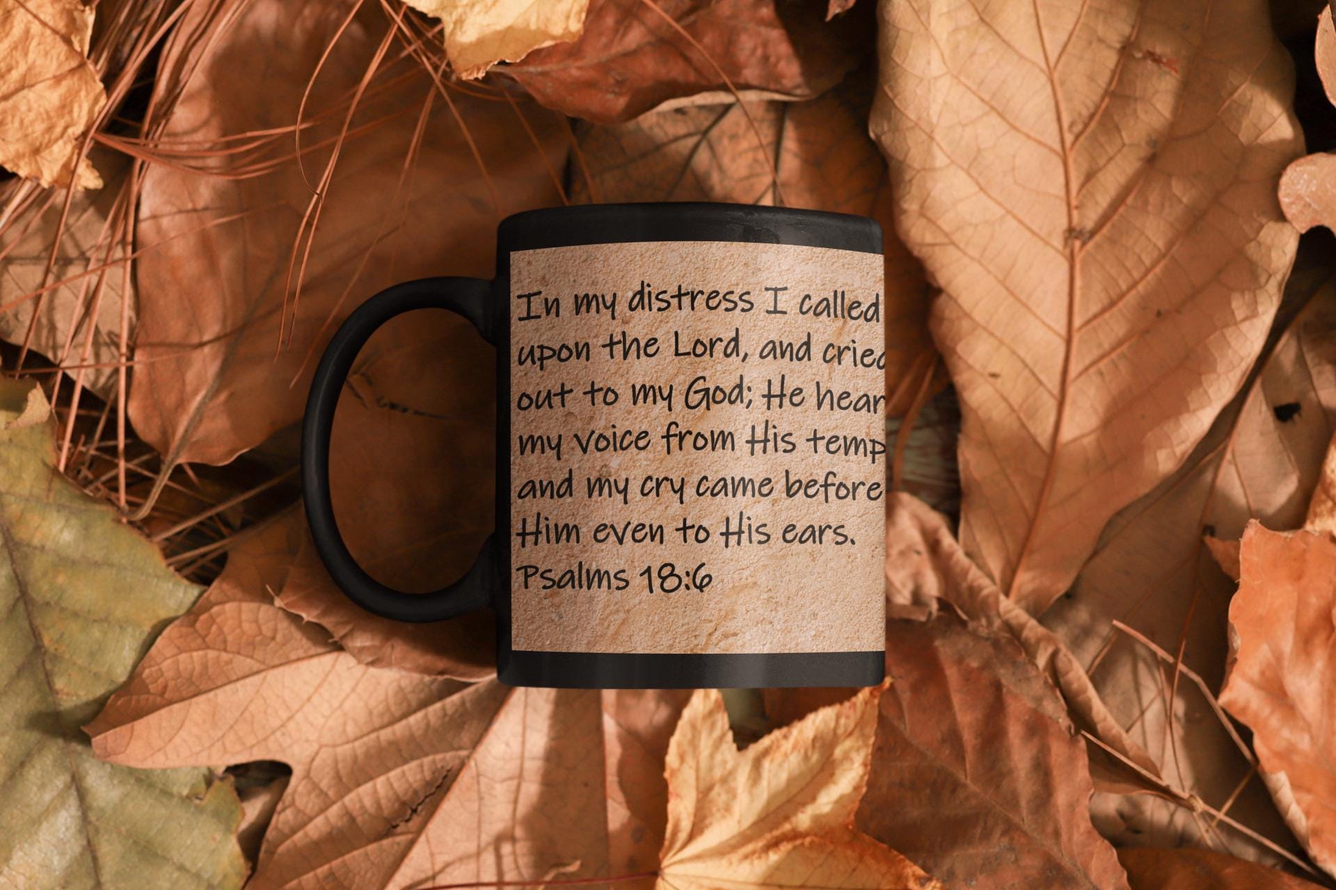 In my distress I called upon the Lord and cried out to my God; He heard my voice from His temple, and my cry came before Him... Psalms 18:6