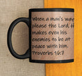 When a man's ways please the Lord, He makes even his enemies to be at peace with him.  Proverbs 16:7