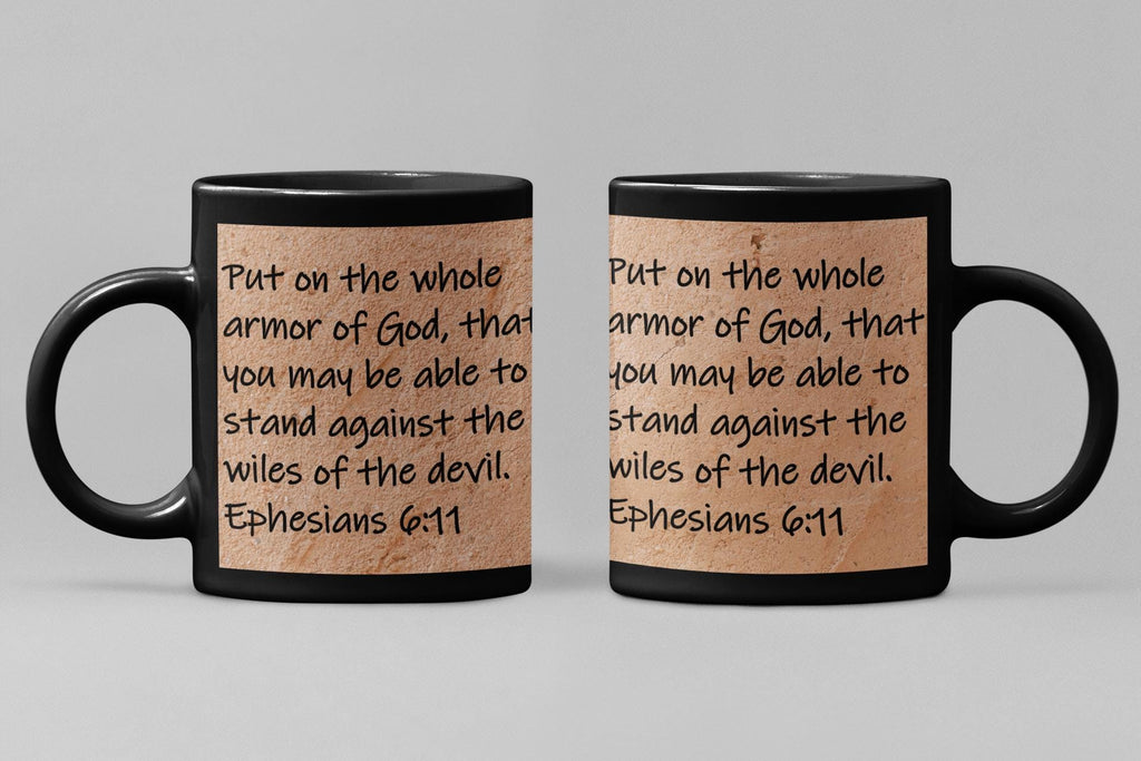 Put on the whole armor of God, that you may be able to stand against the wiles of the devil.  Ephesians 6:11