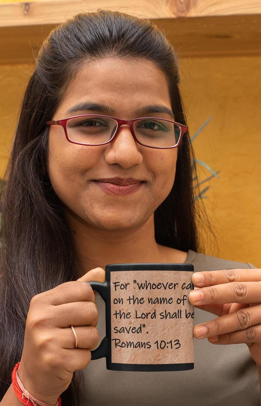 For "whoever calls on the name of the Lord shall be saved".  Romans 10:13