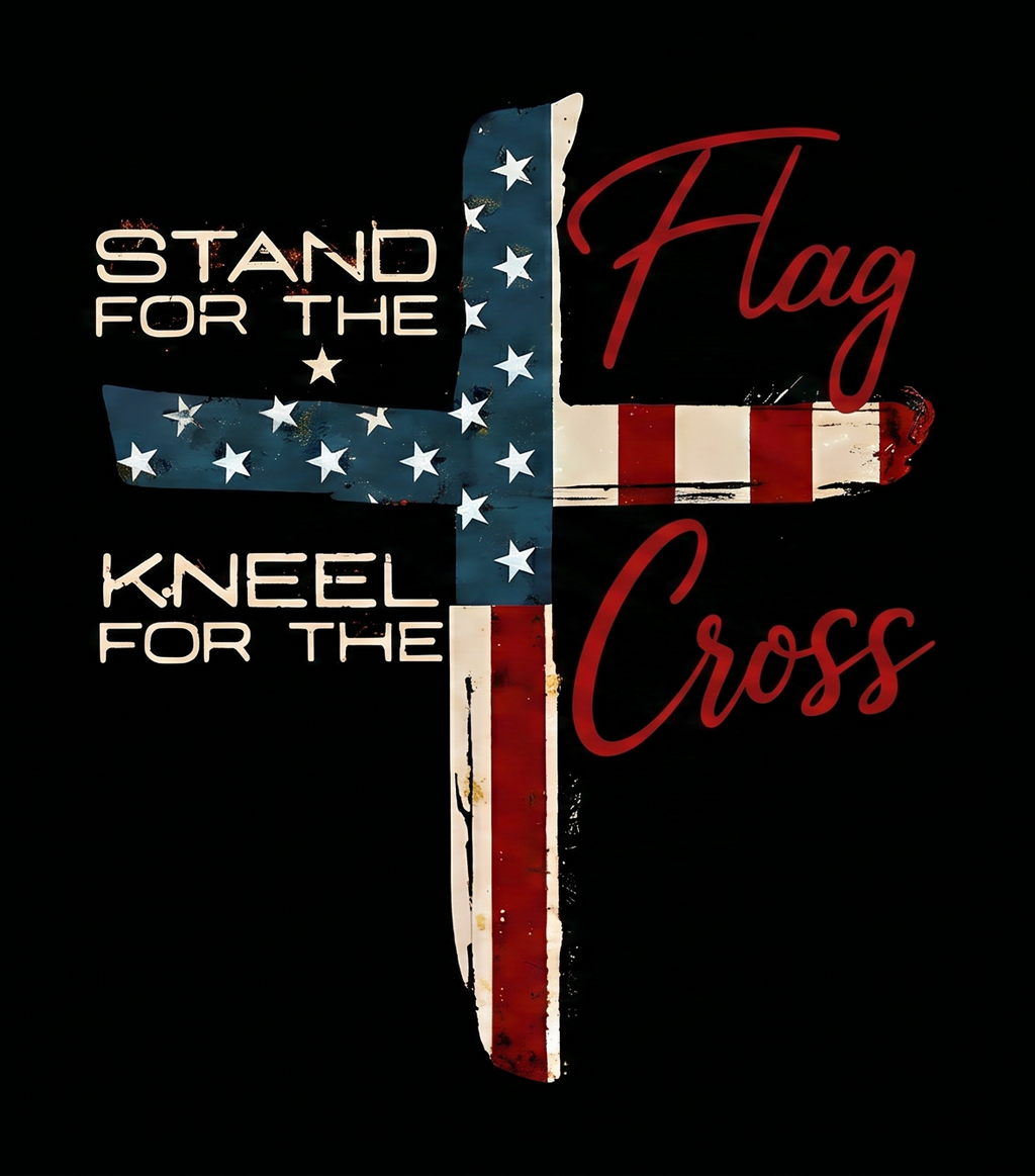 Stand for the Flag, Kneel for the Cross - 20oz Tumbler