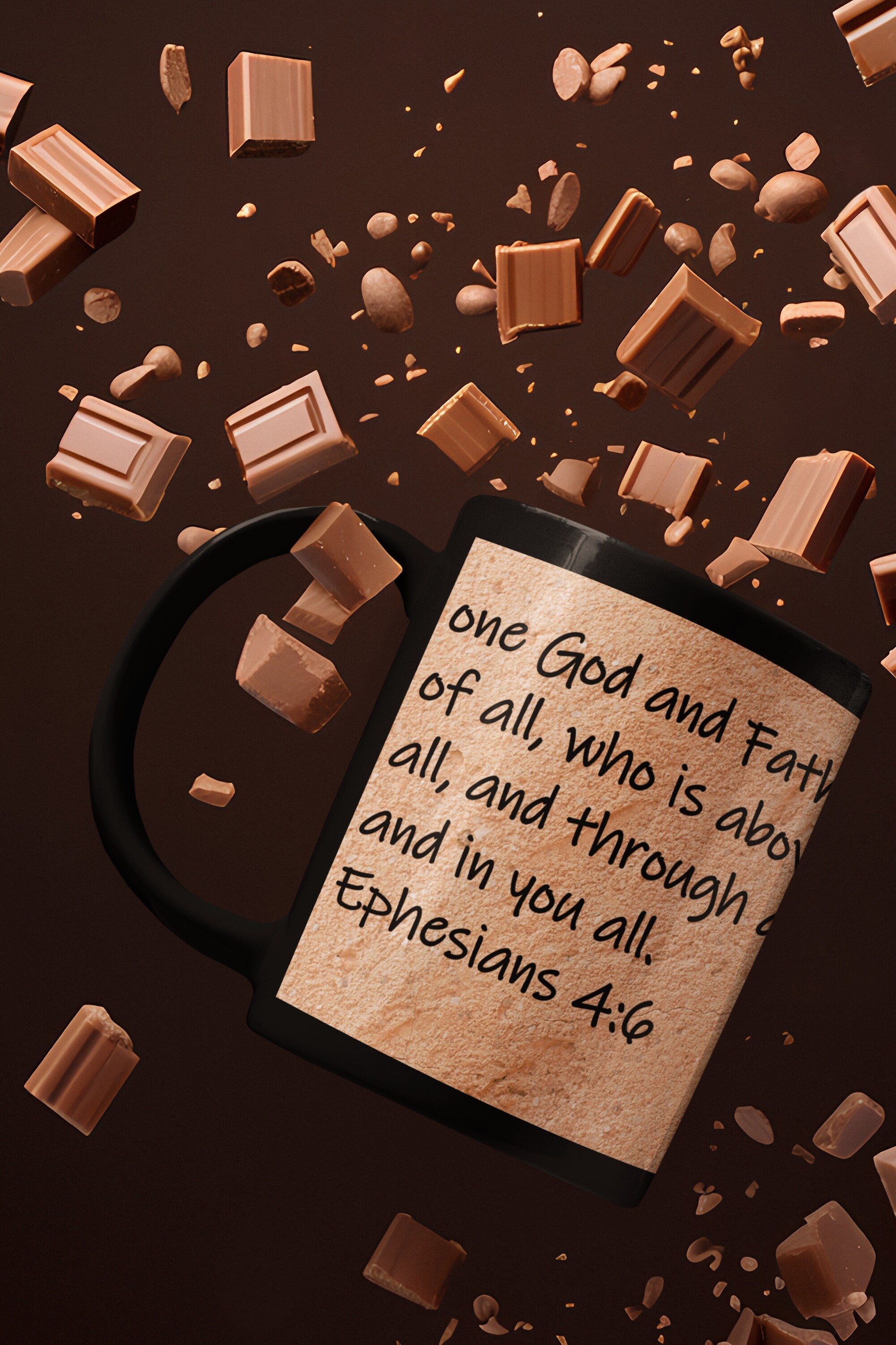 one God and Father of all, who is above all, and through all, and in you all.  Ephesians 4:6