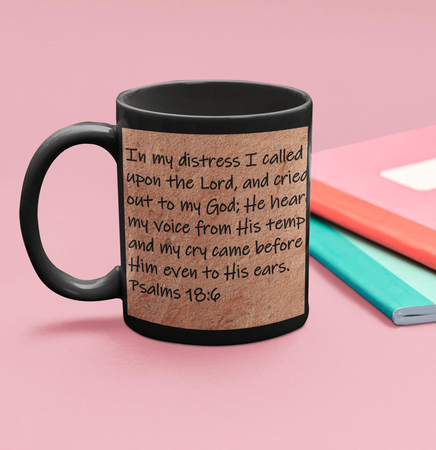 In my distress I called upon the Lord and cried out to my God; He heard my voice from His temple, and my cry came before Him... Psalms 18:6