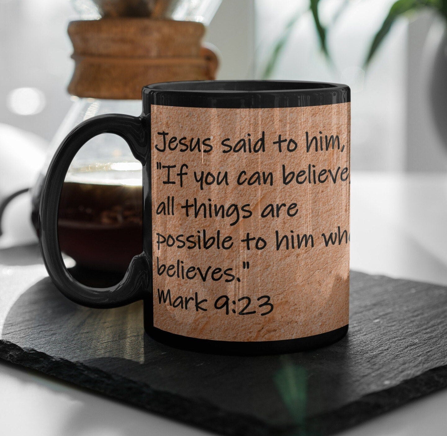 Jesus said to him, "If you can believe, all things are possible to him who believes."  Mark 9:23