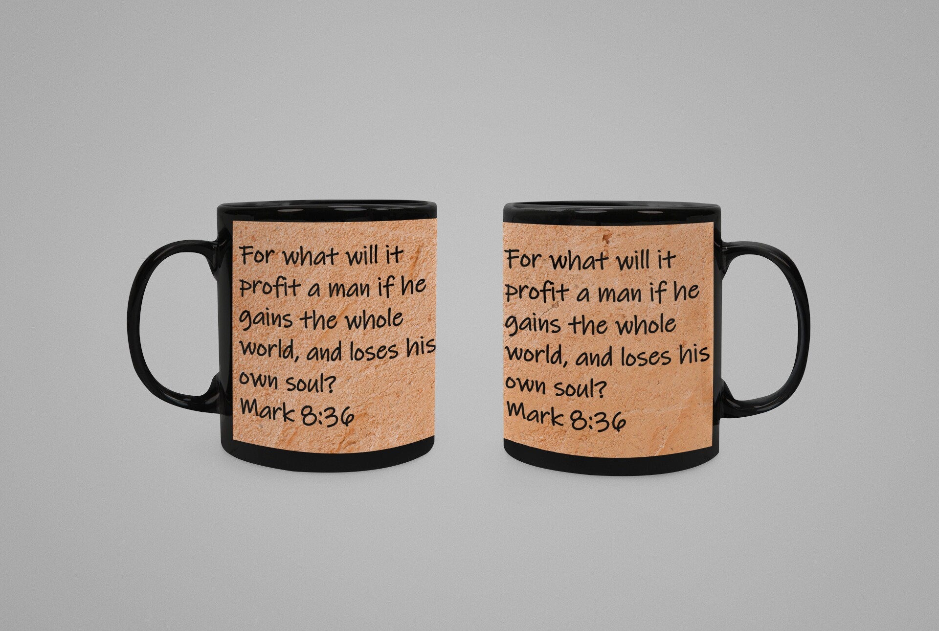 For what will it profit a man if he gains the whole world, but loses his own soul?  Mark 8:36