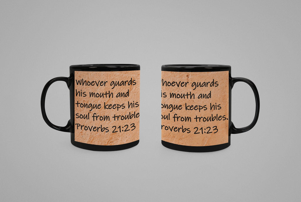 Whoever guards his mouth and tongue keeps his soul from troubles.  Proverbs 21:23