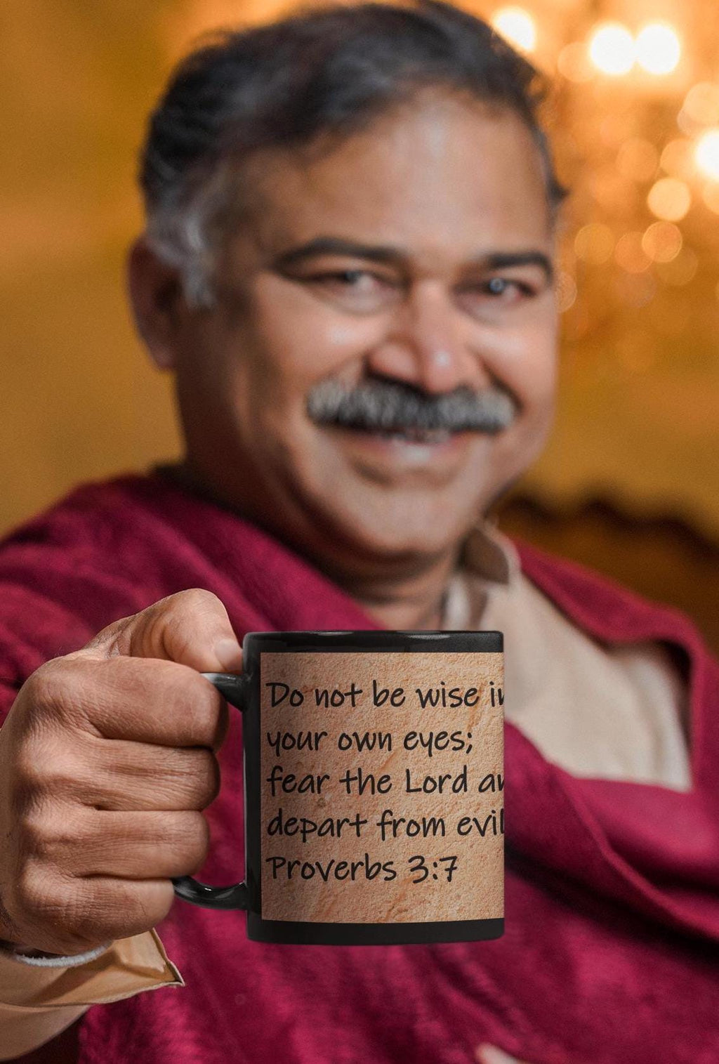 Do no be wise in your own eyes; fear the Lord and depart from evil.  Proverbs 3:7