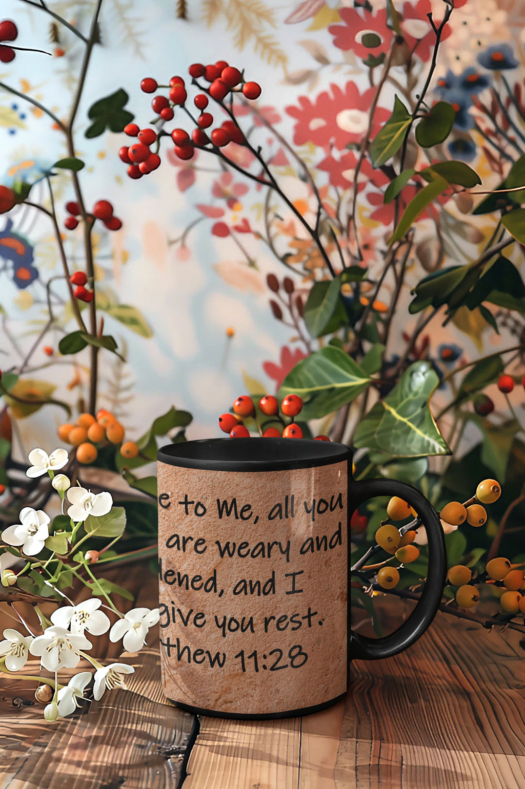 Come to Me, all you who are weary and burdened, and I will give you rest.  Matthew 11:28