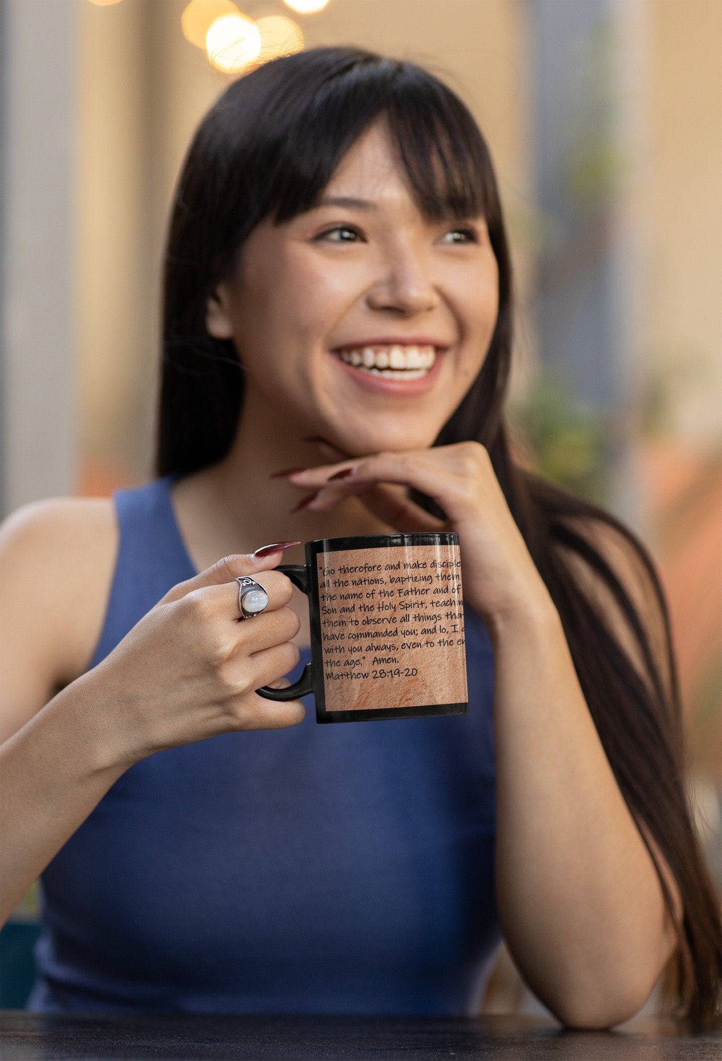 Go therefore and make disciples of all the nations, baptizing them in the name of the Father and of the Son and the Holy Spirit, teaching...