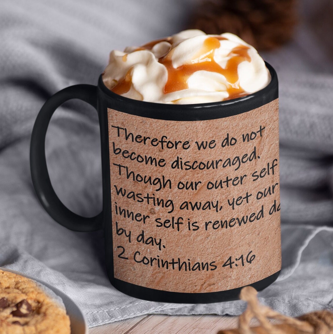Therefore we do not become discouraged. Though our outer self is wasting away, yet our inner self is renewed day by day.  2 Corinthians 4:16