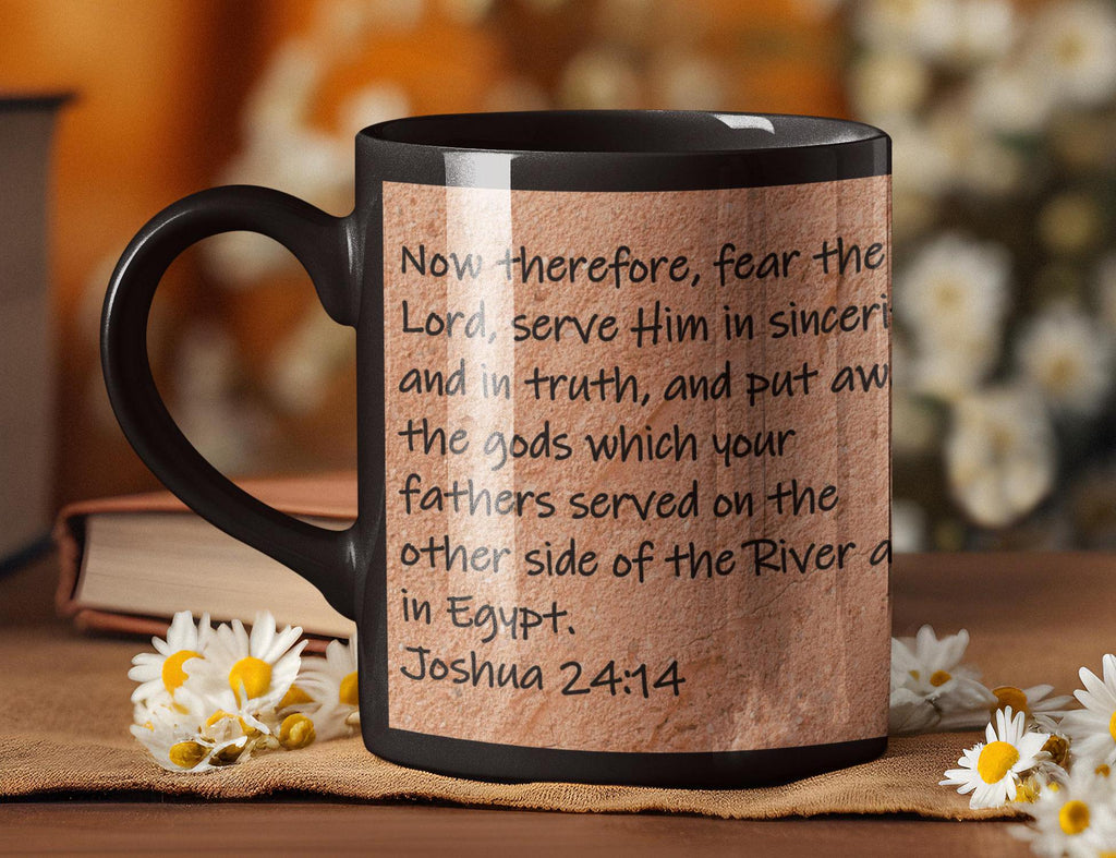 Now therefore, fear the Lord, serve Him in sincerity and in truth, and put away the gods which your fathers served on the...  Joshua 24:14