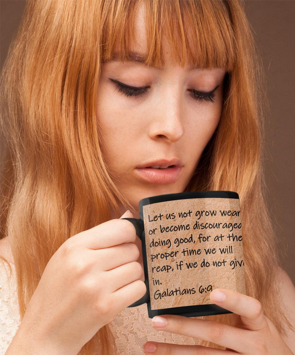 Let us not grow weary or become discouraged in doing good, for at the proper time we will reap, if we do not give in.  Galatians 6:9