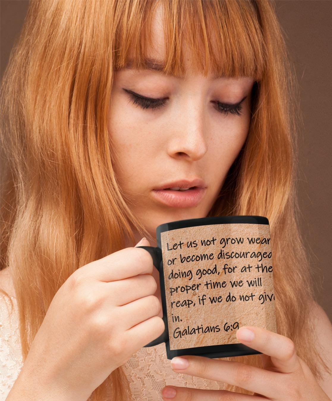 Let us not grow weary or become discouraged in doing good, for at the proper time we will reap, if we do not give in.  Galatians 6:9