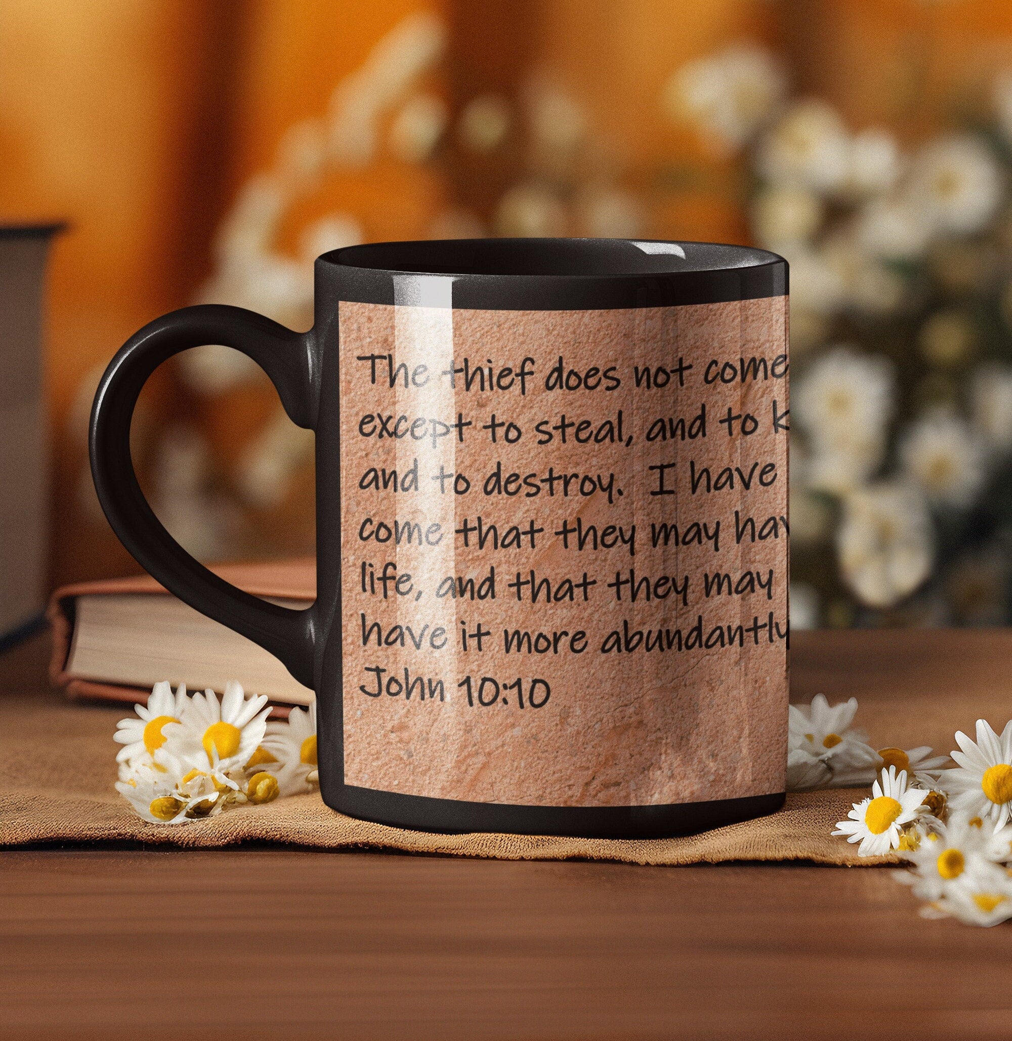 The thief does not come except to steal, and to kill, and to destroy.  I have come that they may have life, and that they may have it...