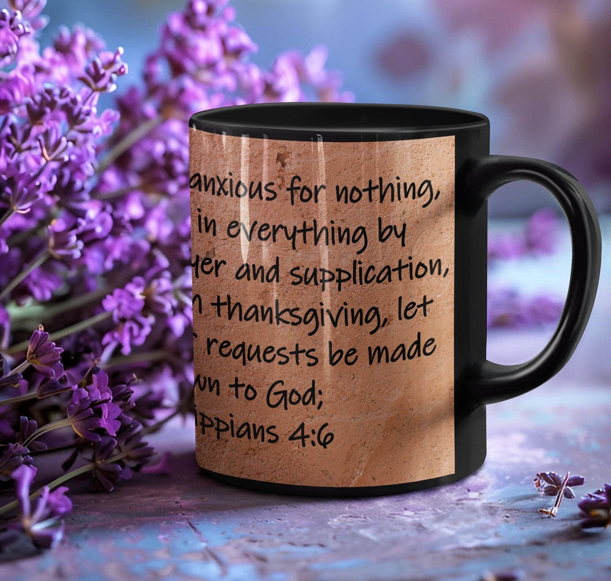 Be anxious for nothing, but in everything by prayer and supplication with thanksgiving, let your requests be made known to God;  Philippians 4:6