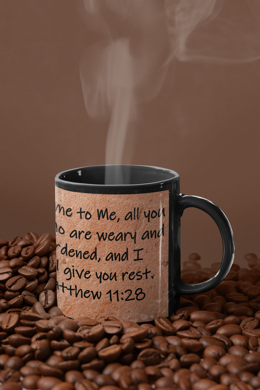 Come to Me, all you who are weary and burdened, and I will give you rest.  Matthew 11:28