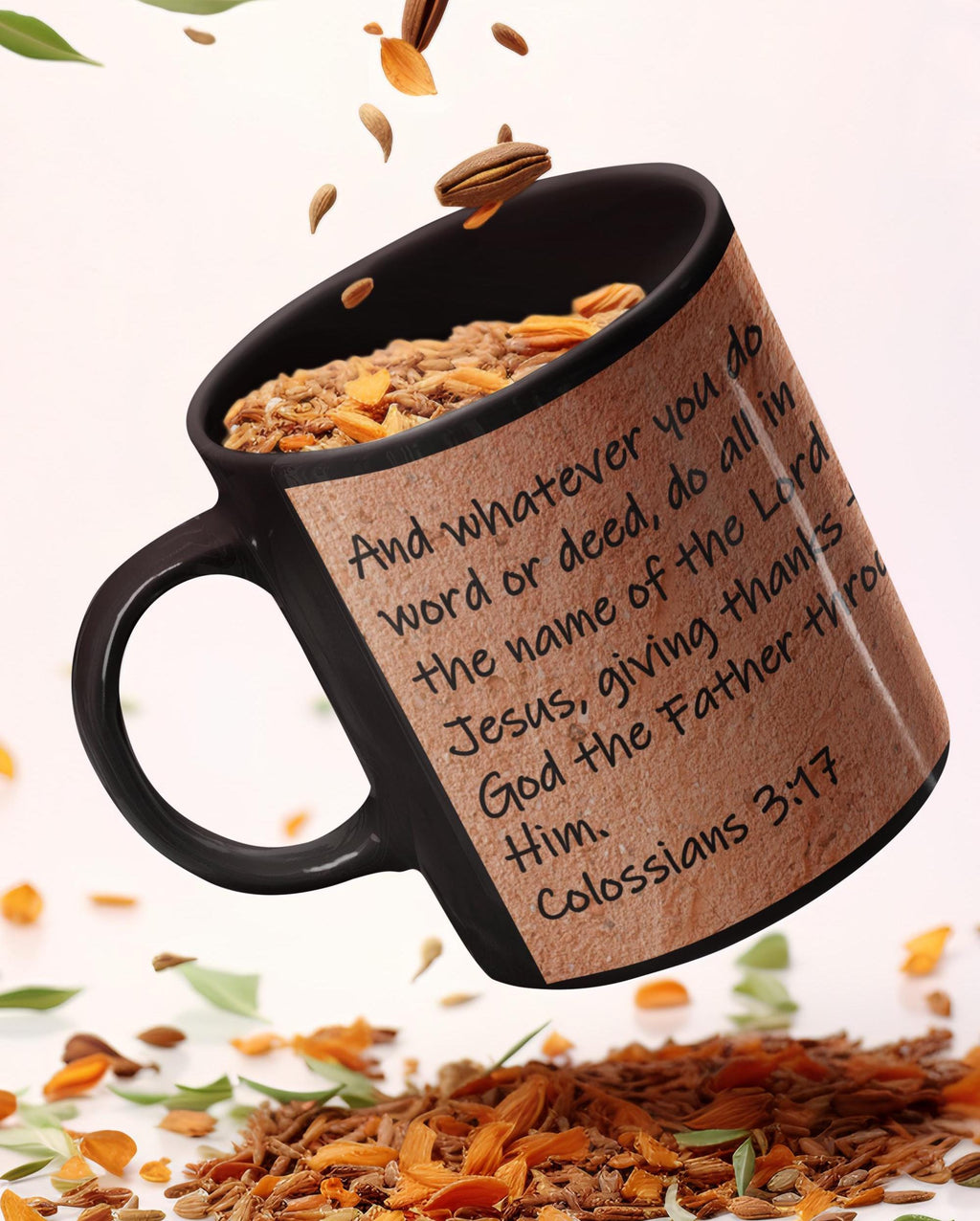 And whatever you do in word or deed, do all in the name of the Lord Jesus, giving thanks to God the Father through Him.  Colossians 3:17